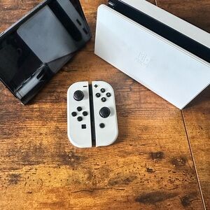 Nintendo Switch OLED Console - Black and White